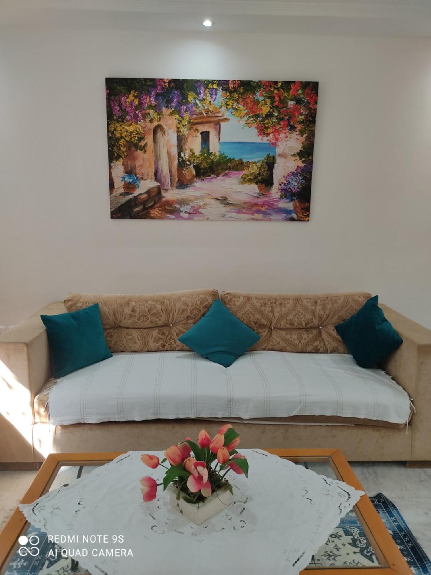 Etage De Villa Avec Jardin, Pres De L'Aireport Et Parking Prive أريانة المظهر الخارجي الصورة