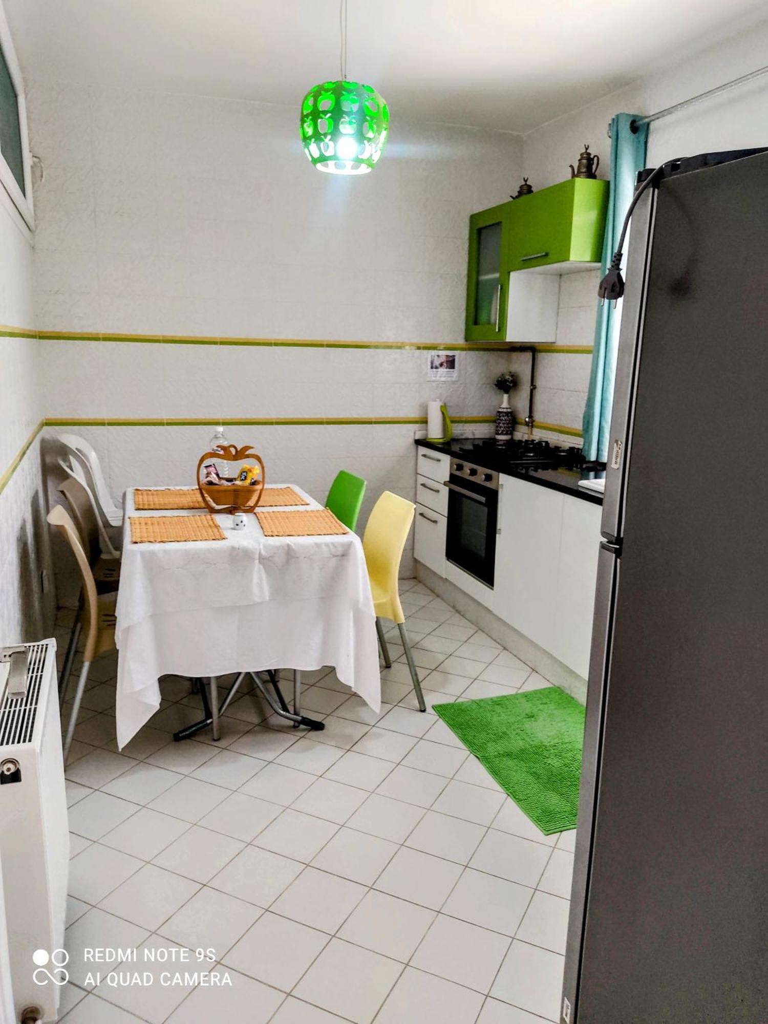 Etage De Villa Avec Jardin, Pres De L'Aireport Et Parking Prive أريانة المظهر الخارجي الصورة